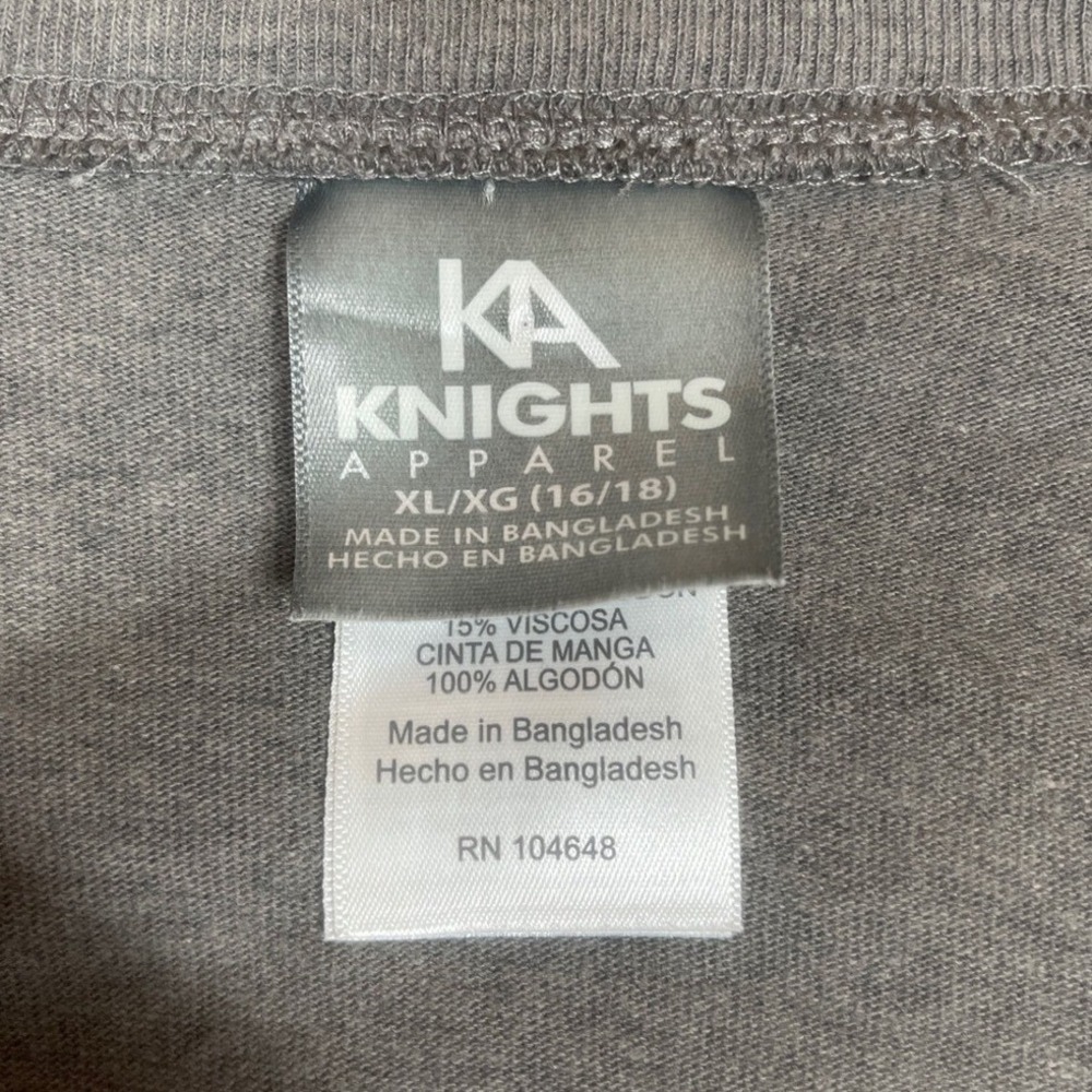 UCF Knights Apparel Gray Long Sleeve Spriit Shirt Womens XL/XG Football College - Picture 3 of 3
